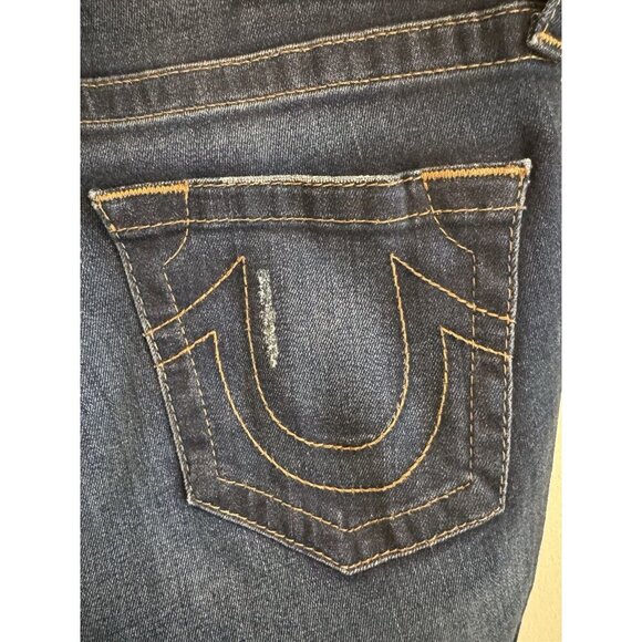 True‎ Religion Jean women Curvy Skinny size 27 With Gold Sequin, tayler swift, - Picture 5 of 16